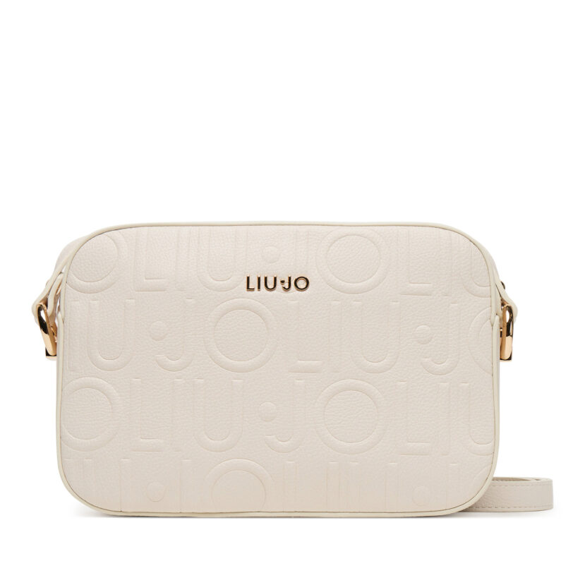Дамска чанта Liu Jo Ecs M Camera Case AF5159 E0538 Екрю цвят на ниска цена