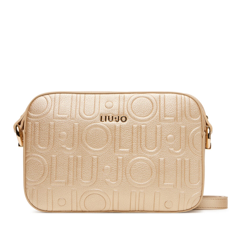 Дамска чанта Liu Jo Ecs M Camera Case AF5159 E0538 Златист цвят на ниска цена