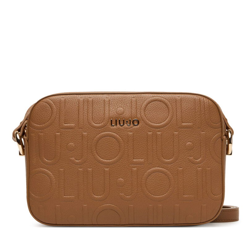 Дамска чанта Liu Jo Ecs M Camera Case AF5159 E0538 Кафяв цвят на ниска цена