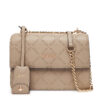 Дамска чанта Liu Jo Ecs M Crossbody AF5055 E0538 Бежов цвят на ниска цена