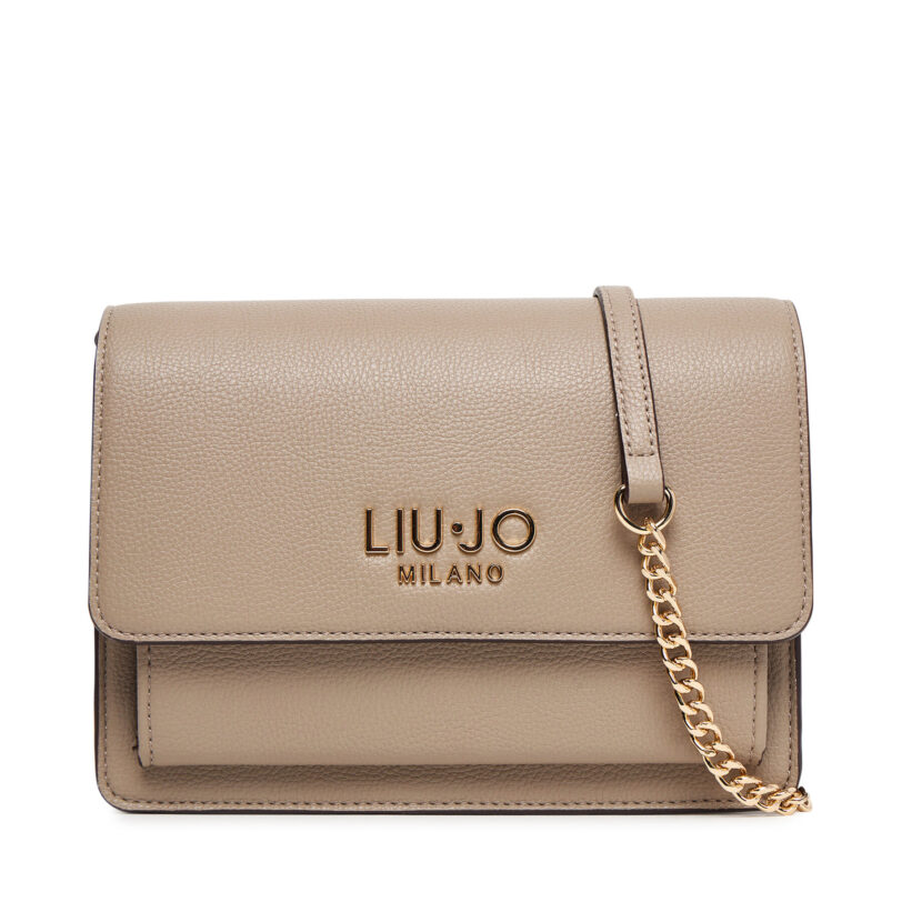 Дамска чанта Liu Jo Ecs M Crossbody AF5152 E0058 Бежов цвят на ниска цена