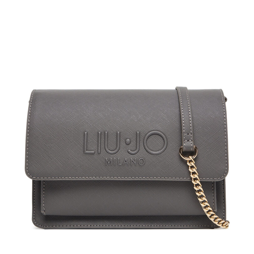 Дамска чанта Liu Jo Ecs M Crossbody AF5152 E0087 Сив цвят на ниска цена