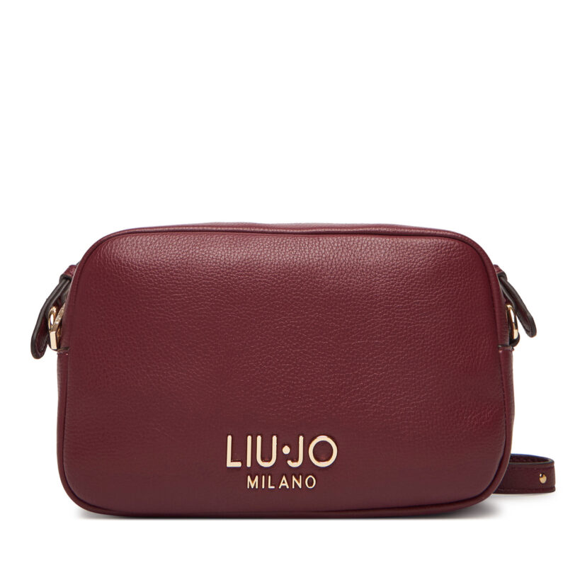Дамска чанта Liu Jo Ecs S Camera Case AF5137 E0058 Бордо цвят на ниска цена