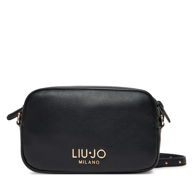 Дамска чанта Liu Jo Ecs S Camera Case AF5137 E0058 Черен цвят на ниска цена