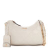 Дамска чанта Liu Jo Ecs S Hobo AF5056 E0538 Екрю цвят на ниска цена