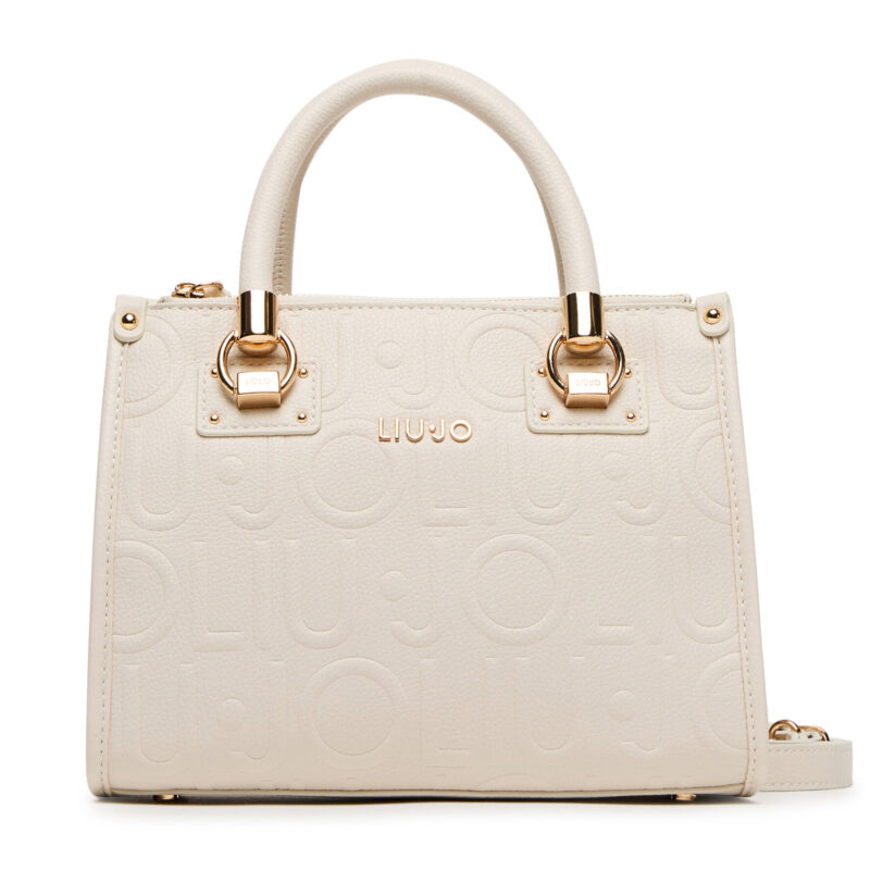 Дамска чанта Liu Jo Ecs S Satchel AF5163 E0538 Екрю цвят на ниска цена