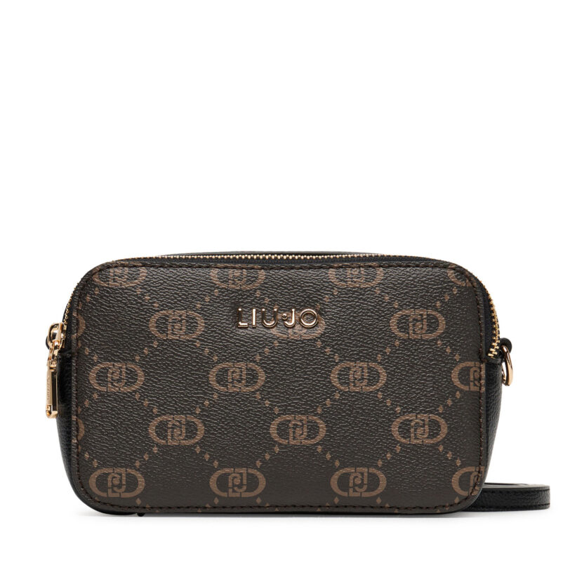 Дамска чанта Liu Jo Ecs S camera Case AF5100 E0668 Черен цвят на ниска цена