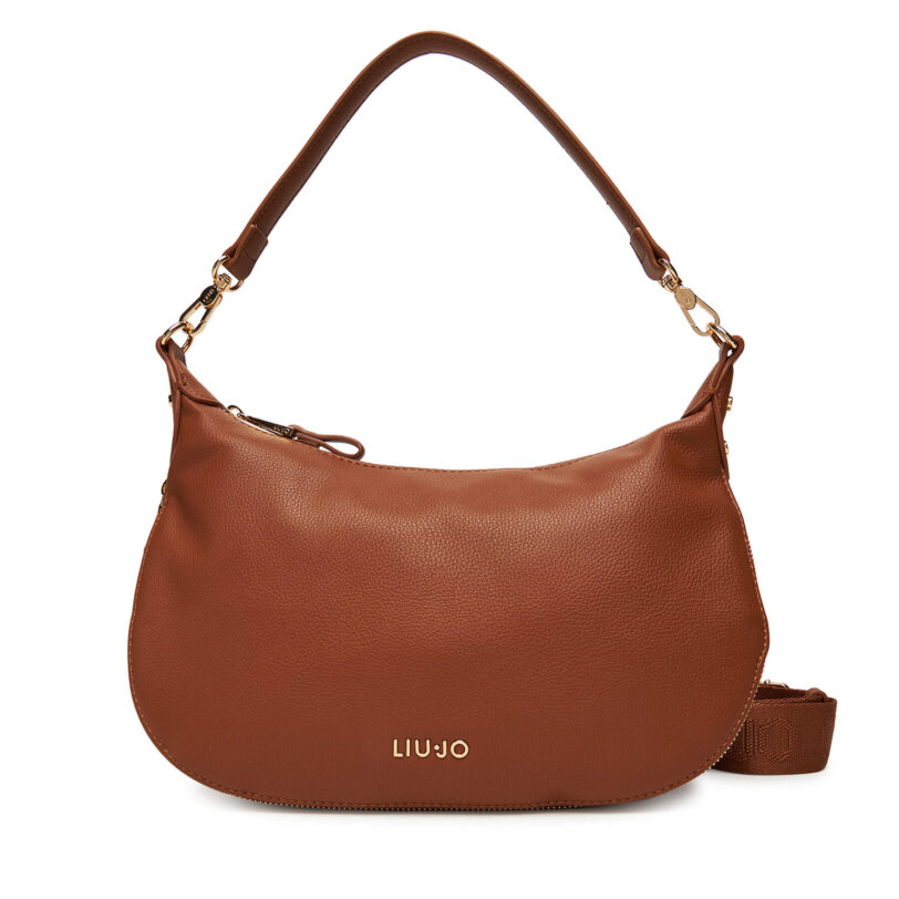 Дамска чанта Liu Jo Esc M Hobo AF5133 E0058 Кафяв цвят на ниска цена