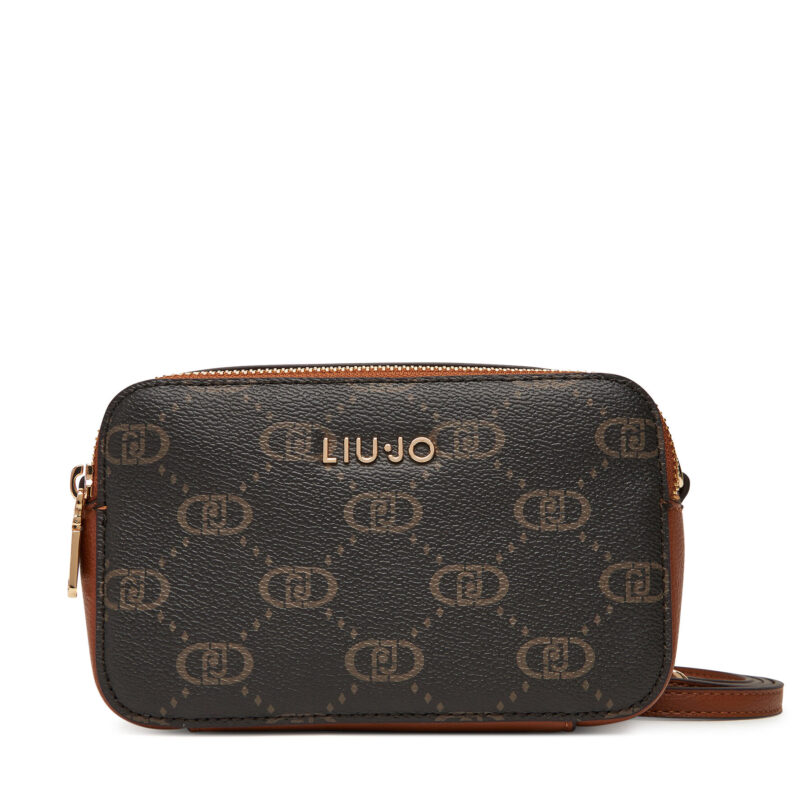 Дамска чанта Liu Jo Esc S Camera Case AF5100 E0668 Кафяв цвят на ниска цена