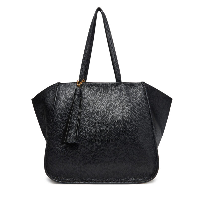 Дамска чанта Liu Jo L Tote AA5012 E0161 Черен цвят на ниска цена