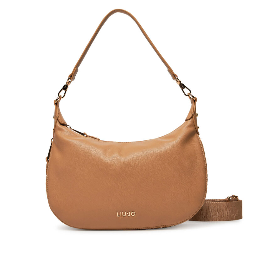 Дамска чанта Liu Jo M Hobo AA5133 T3342 Кафяв цвят на ниска цена