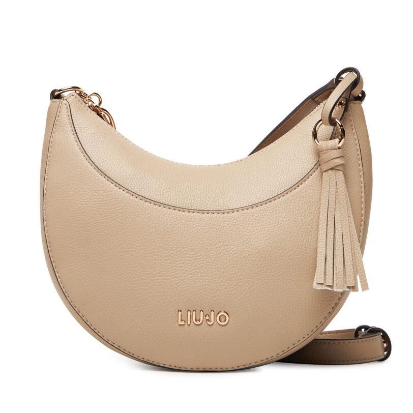 Дамска чанта Liu Jo M Hobo AF5251 E0058 Бежов цвят на ниска цена