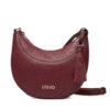 Дамска чанта Liu Jo M Hobo AF5251 E0058 Бордо цвят на ниска цена
