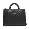 Дамска чанта Liu Jo M Satchel Double AXX010 E0087 Черен цвят на ниска цена