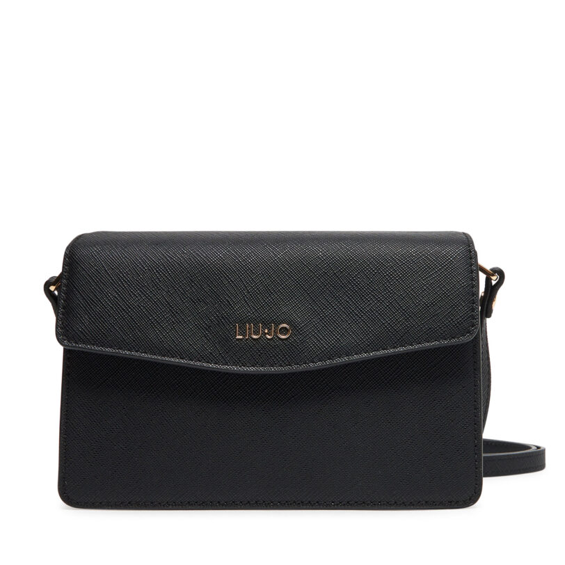 Дамска чанта Liu Jo S Crossbody AA5173 E0087 Черен цвят на ниска цена
