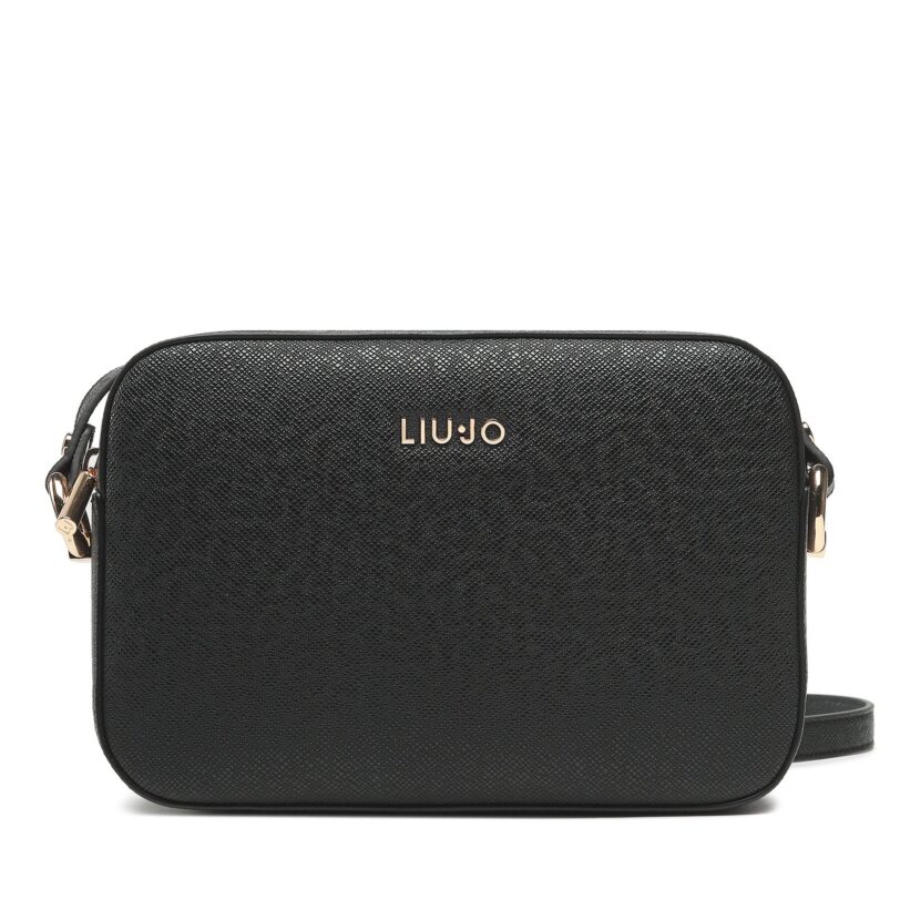Дамска чанта Liu Jo S Crossbody AXX012 E0087 Черен цвят на ниска цена