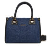 Дамска чанта Liu Jo S Satchel AF5163 D0001 Тъмносин цвят на ниска цена