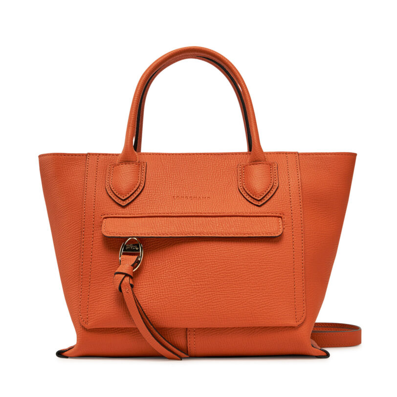 Дамска чанта Longchamp 10104HTA Оранжев цвят на ниска цена