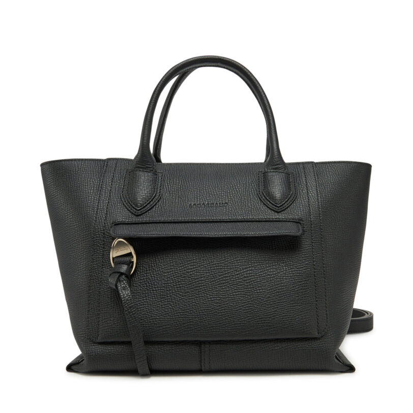 Дамска чанта Longchamp 10104HTA Черен цвят на ниска цена