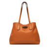 Дамска чанта Longchamp 10183 Оранжев цвят на ниска цена