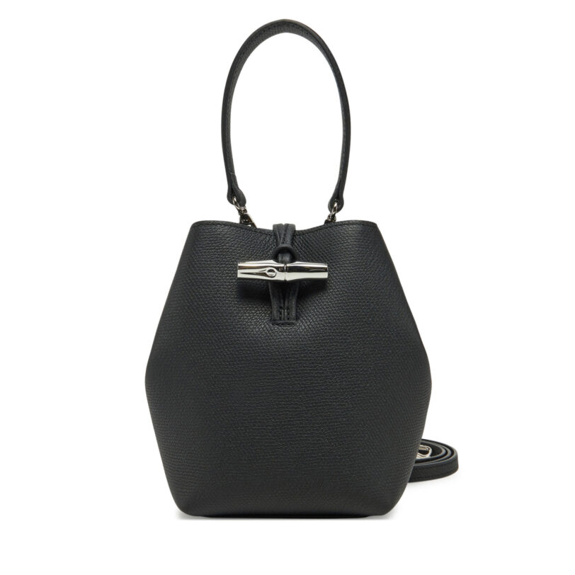 Дамска чанта Longchamp 10279HFP Черен цвят на ниска цена