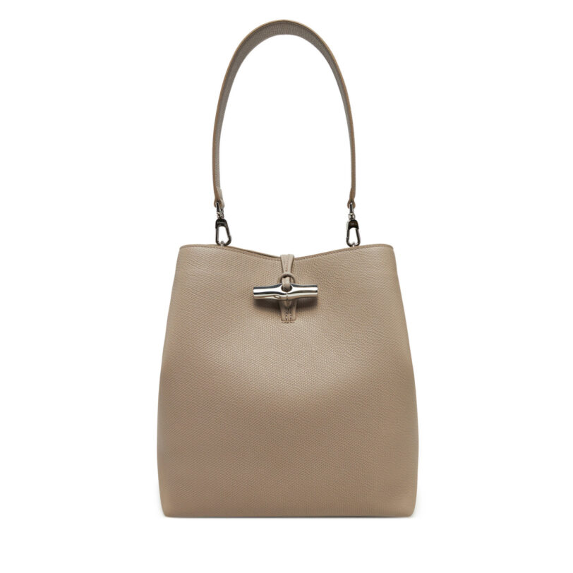 Дамска чанта Longchamp 10281HFP Бежов цвят на ниска цена