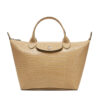 Дамска чанта Longchamp 1512HVC Бежов цвят на ниска цена