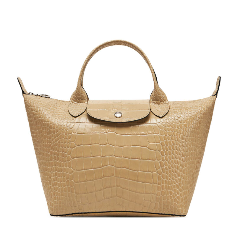 Дамска чанта Longchamp 1512HVC Бежов цвят на ниска цена