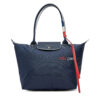 Дамска чанта Longchamp 2605HBG Тъмносин цвят на ниска цена