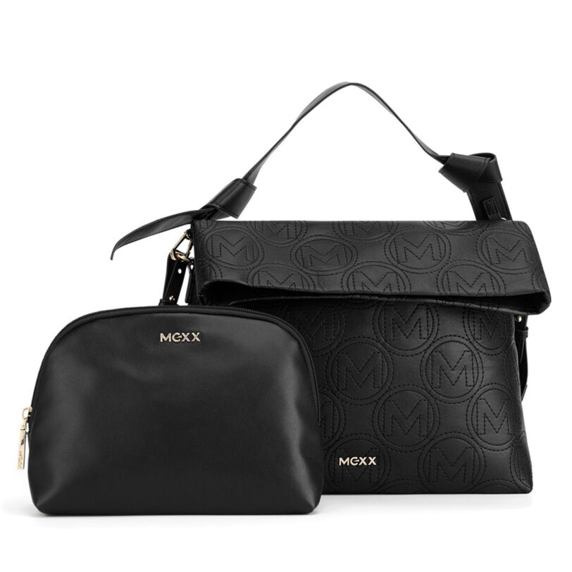 Дамска чанта MEXX MEXX-B-010-06 Черен цвят на ниска цена
