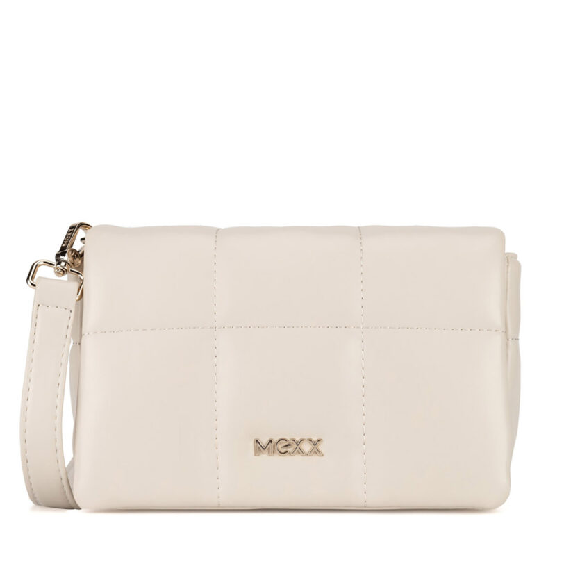 Дамска чанта MEXX MEXX-B-017-06 Екрю цвят на ниска цена