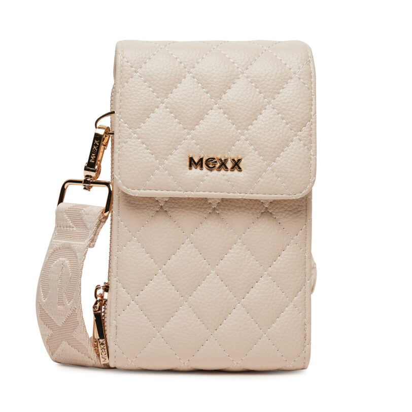 Дамска чанта MEXX MEXX-L-003-07 Екрю цвят на ниска цена