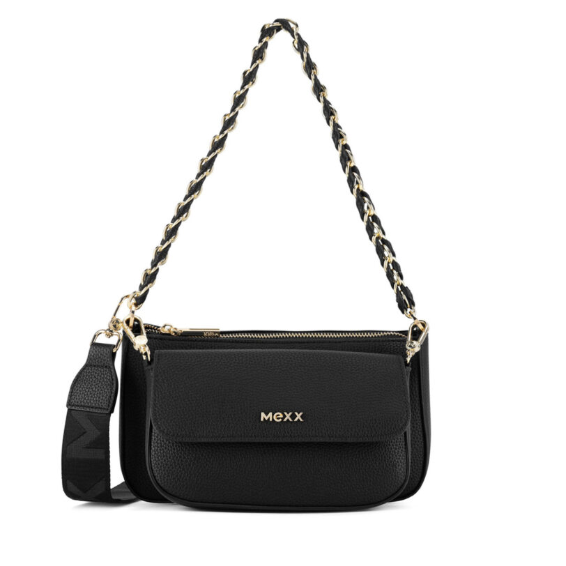 Дамска чанта MEXX MEXX-S-004-07 Черен цвят на ниска цена