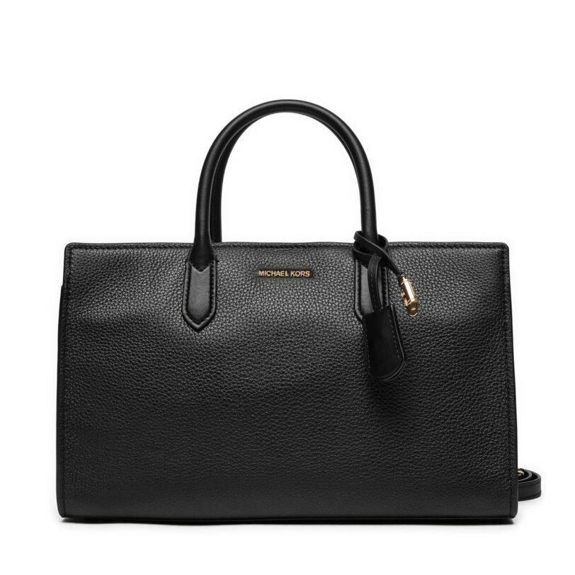 Дамска чанта MICHAEL Michael Kors 30F4GETS2L Черен цвят на ниска цена