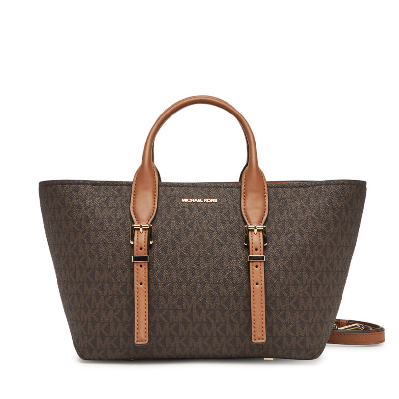 Дамска чанта MICHAEL Michael Kors 30R5G9OS1B Кафяв цвят на ниска цена