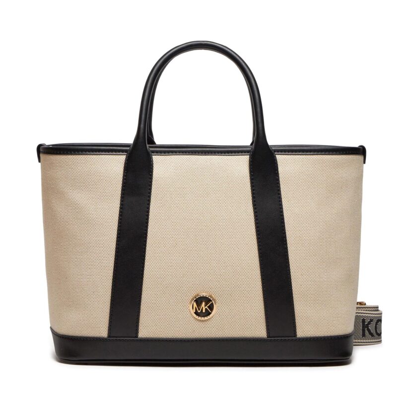 Дамска чанта MICHAEL Michael Kors 30S4G99S8O Бежов цвят на ниска цена