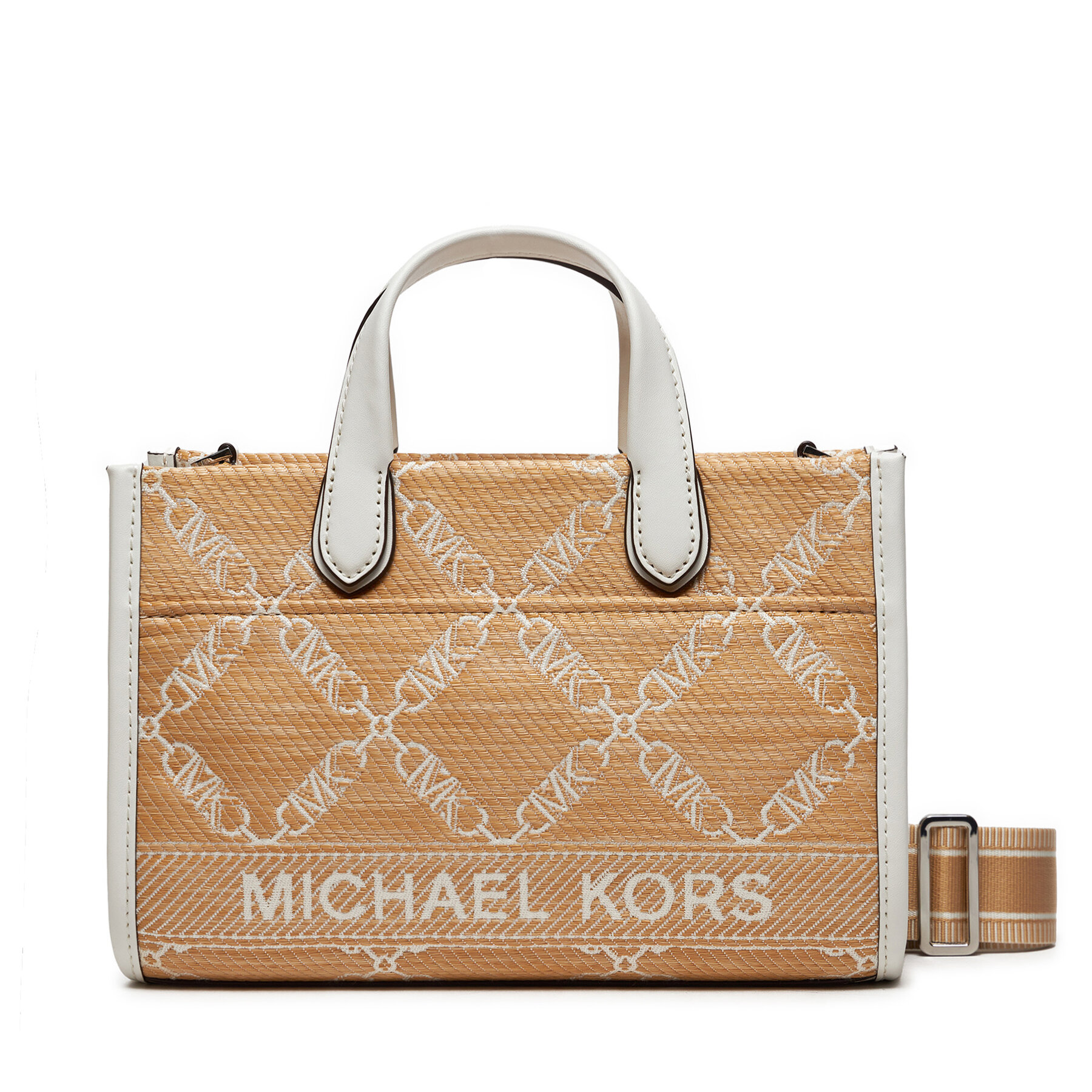 Дамска чанта MICHAEL Michael Kors 30S4S3GM5U Бежов цвят на ниска цена