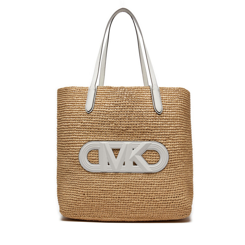 Дамска чанта MICHAEL Michael Kors 30S4SZAT4O Бежов цвят на ниска цена
