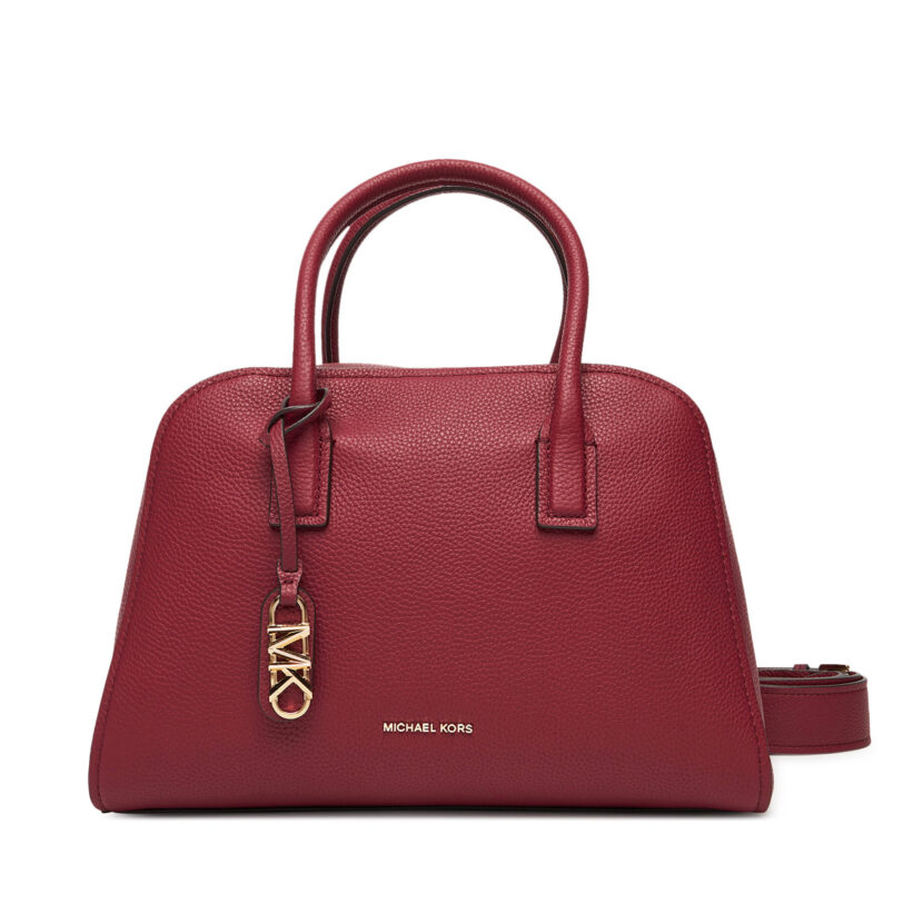 Дамска чанта MICHAEL Michael Kors 30S5G9QS6L Бордо цвят на ниска цена