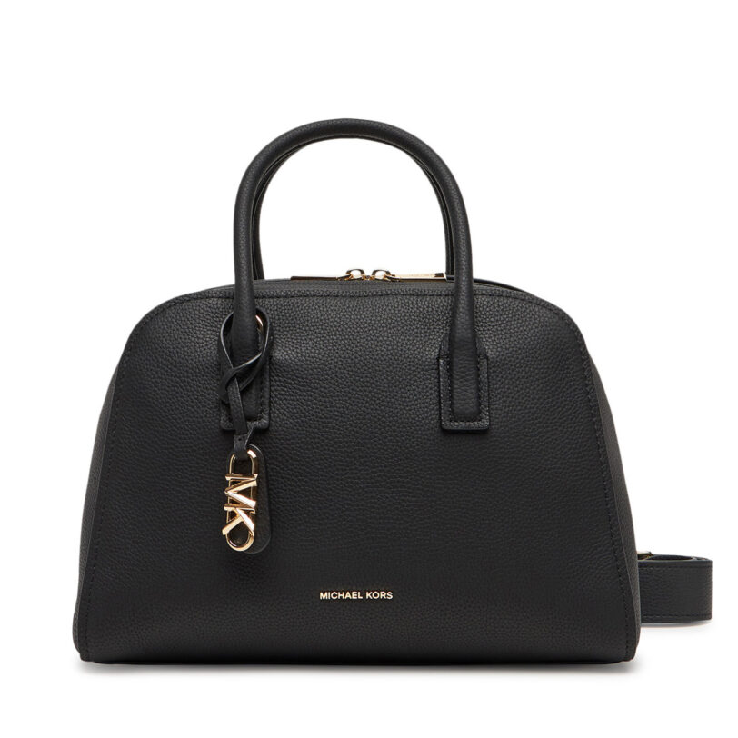 Дамска чанта MICHAEL Michael Kors 30S5G9QS6L Черен цвят на ниска цена
