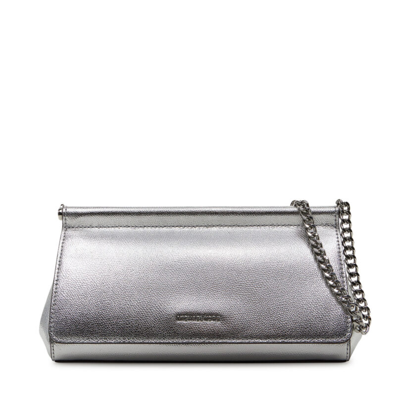Дамска чанта MICHAEL Michael Kors 30S5S9YC6M Сребрист цвят на ниска цена