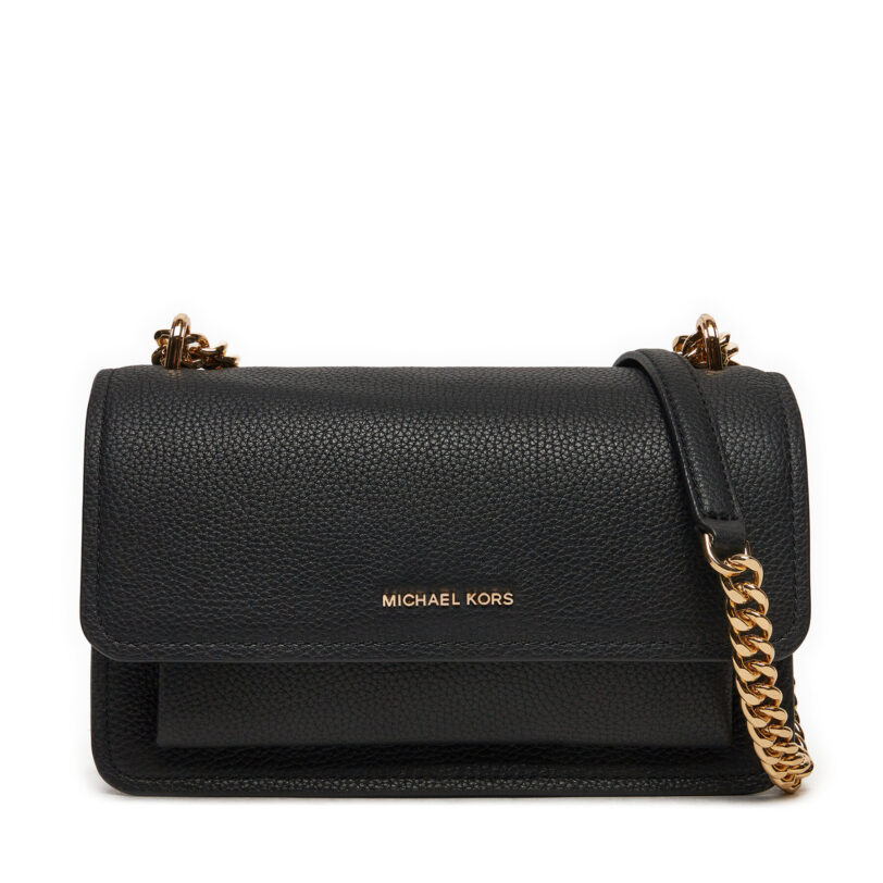 Дамска чанта MICHAEL Michael Kors 30T4GC7L3T Черен цвят на ниска цена