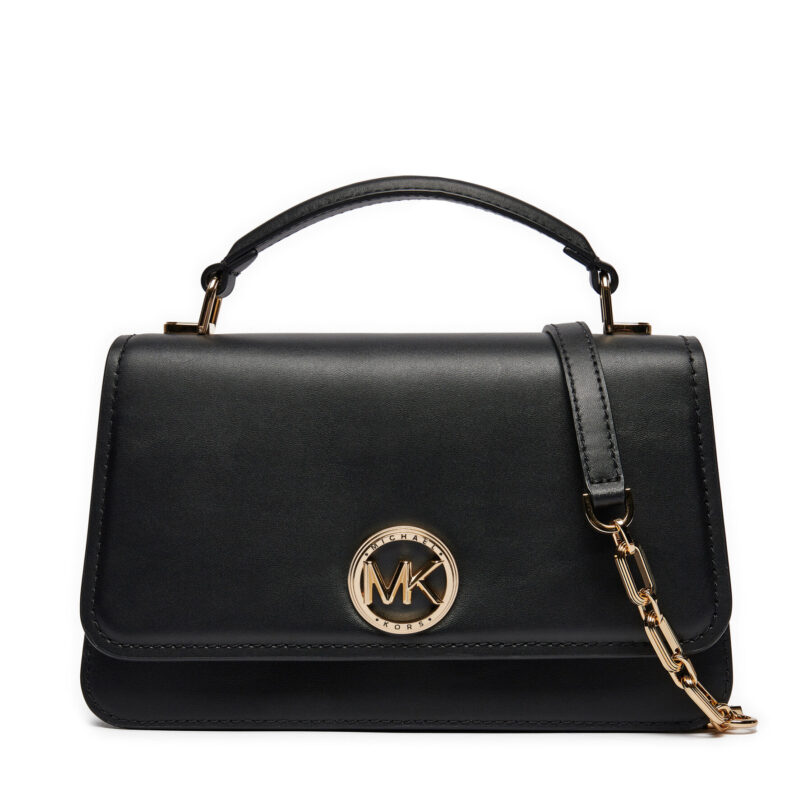 Дамска чанта MICHAEL Michael Kors 30T4GD8S6L Черен цвят на ниска цена