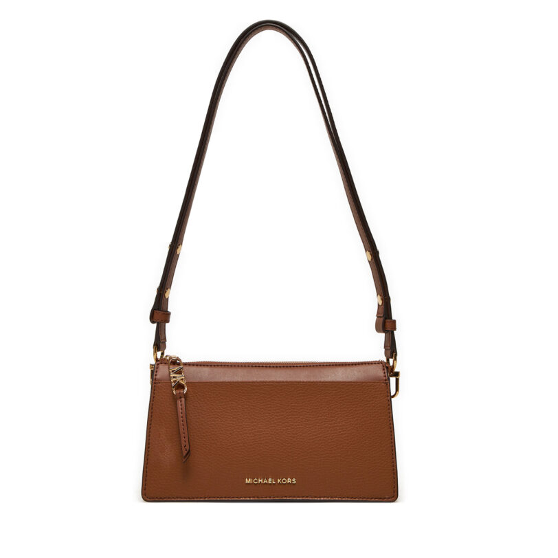 Дамска чанта MICHAEL Michael Kors 32H3G8EC7L Кафяв цвят на ниска цена