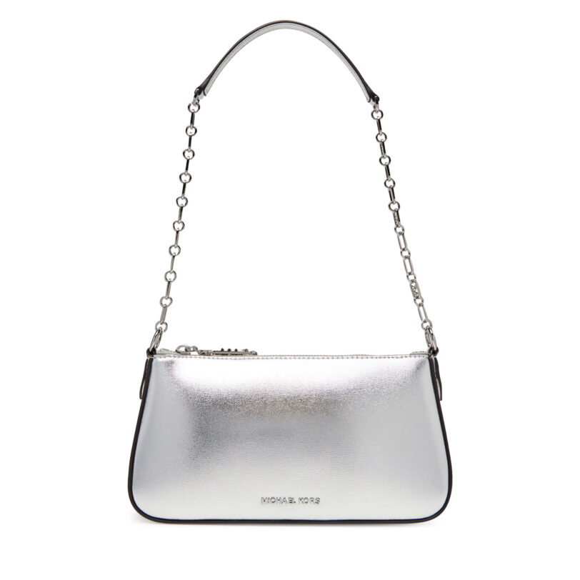 Дамска чанта MICHAEL Michael Kors 32S4S8EW6M Сребрист цвят на ниска цена