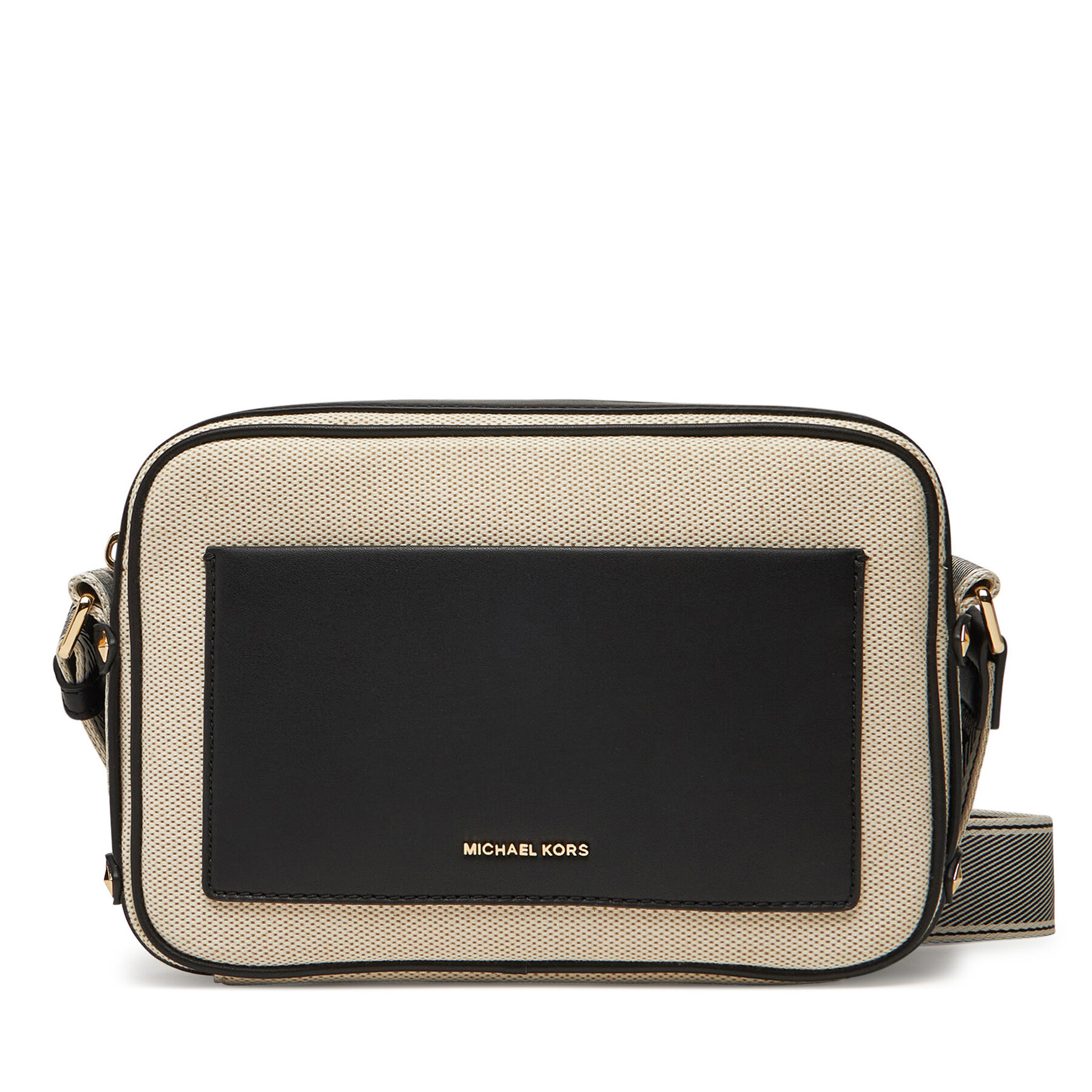 Дамска чанта MICHAEL Michael Kors 32S5G5VC9C Черен цвят на ниска цена