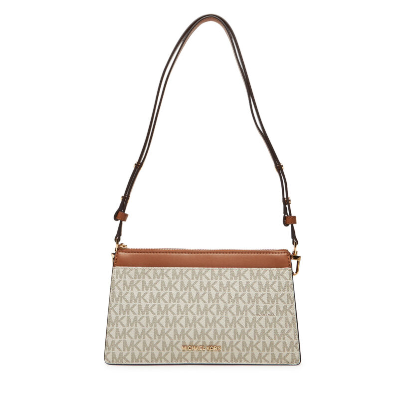 Дамска чанта MICHAEL Michael Kors 32S5G8EC7B Екрю цвят на ниска цена