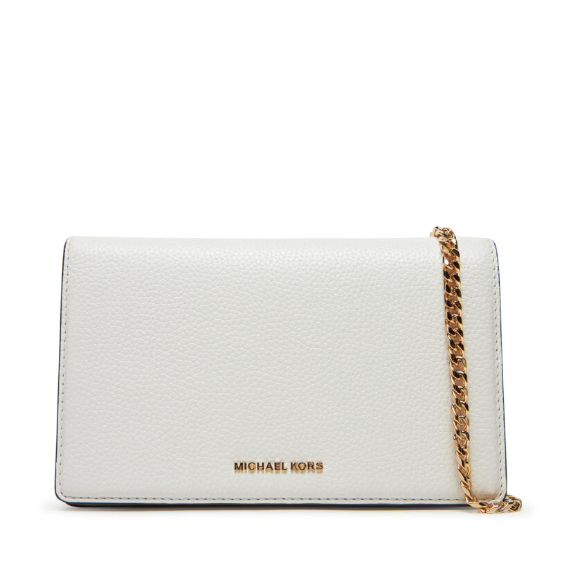 Дамска чанта MICHAEL Michael Kors 32T4GJ6C2L Бял цвят на ниска цена