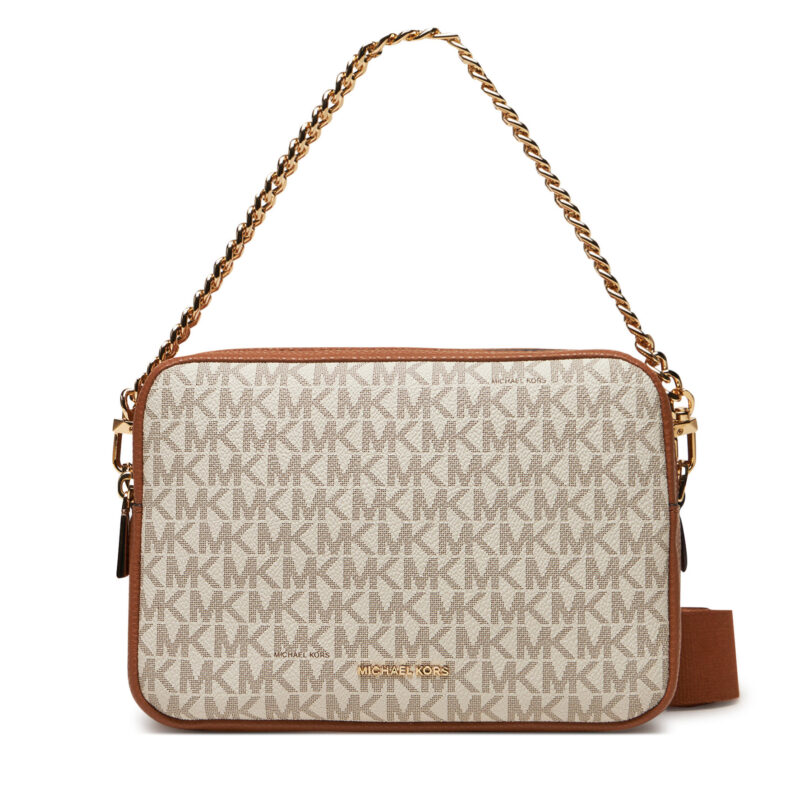 Дамска чанта MICHAEL Michael Kors Bryant 32S5GYTC5B Екрю цвят на ниска цена