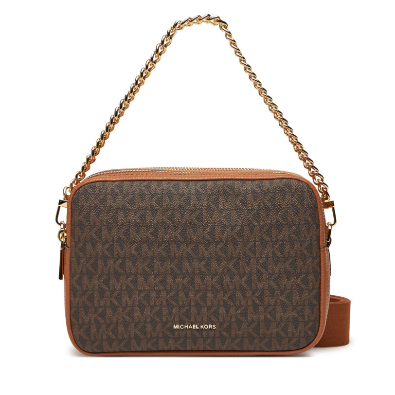 Дамска чанта MICHAEL Michael Kors Bryant 32S5GYTC5B Кафяв цвят на ниска цена